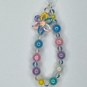phone charms, bag charms, key chain charms, pastel flower charm